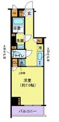 ディアレイシャス港区海岸の物件間取画像